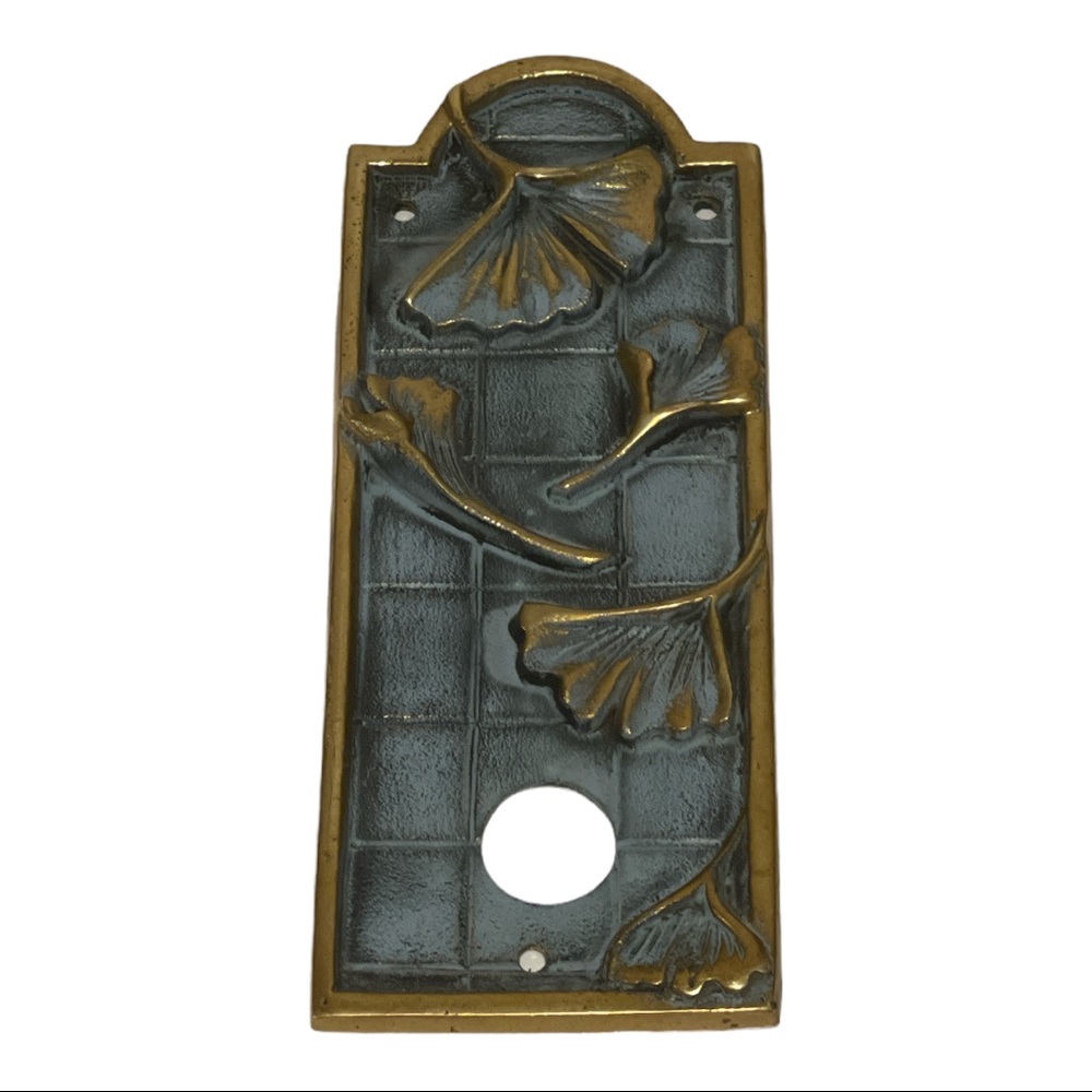 Vintage Brass Doorbell Cover